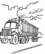 Coal Coloring Pages Car Carrying Factory Transporter Truck Cement Outline Getcolorings Place Color Getdrawings Print sketch template