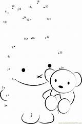 Teddy Connect Miffy Worksheet sketch template