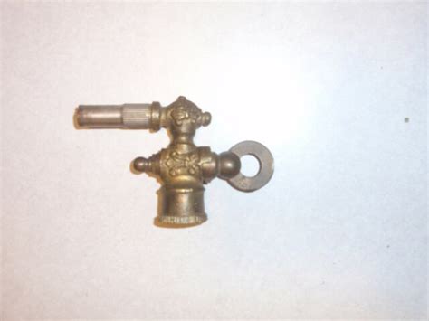 vintage solid brass gas  valve ornate early victorian hardware ebay