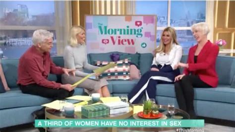 Holly Willoughby This Morning Star Shuts Down Sex Question
