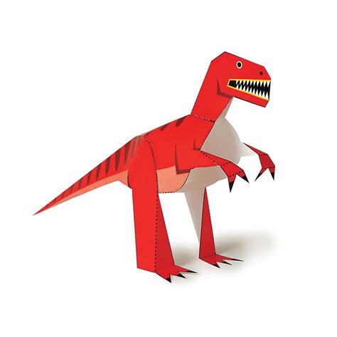 paper dinosaur template