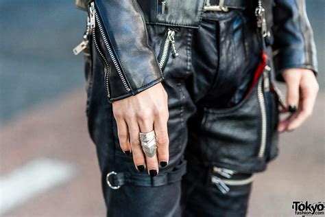 Harajuku Punk Street Style W 99 Is Motorcycle Jacket