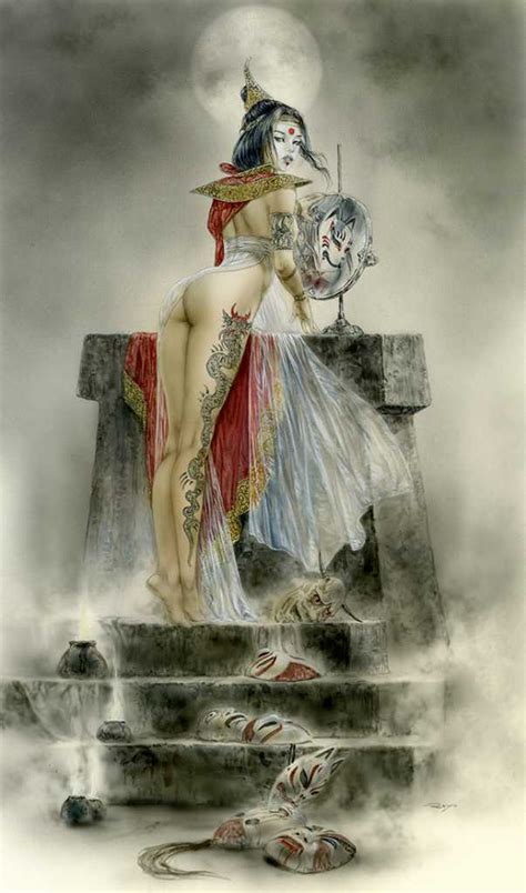 Luis Royo Paints Several Stories On One Page And Brings