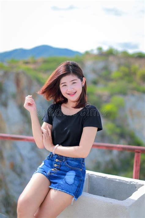 thai teen girl stock image image of smile cute portrait