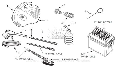 campbell hausfeld pwc parts diagram  pressure washer parts