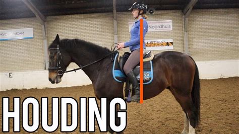 houding en zit op je paard paardrijden met plezier youtube