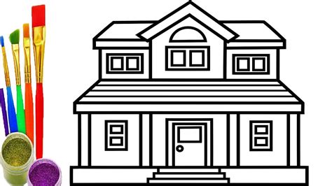 simple house drawing  paintingvalleycom explore collection  simple house drawing