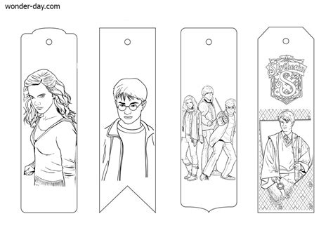 bookmarks coloring pages printable coloring pages