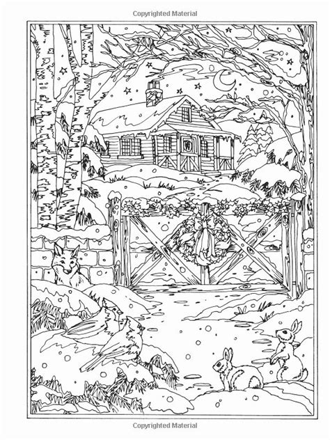 winter wonderland coloring book  amazon creative haven winter