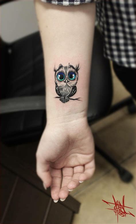 Image Result For Small Owl Tattoo Wrist Tattoo Ideas Tattoos For