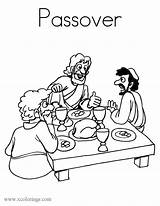 Seder Passover Xcolorings sketch template