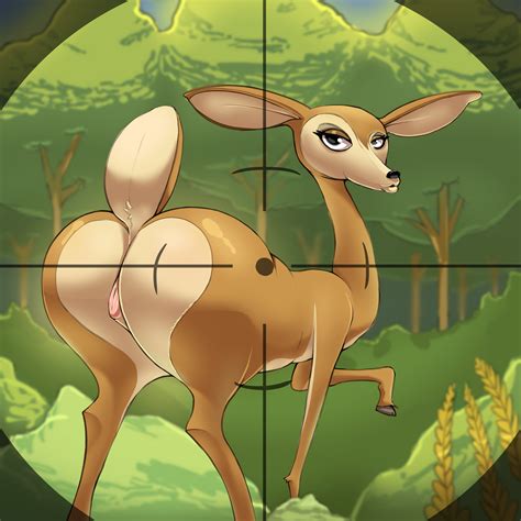 Rule 34 Absurd Res Antelope Ass Big Butt Big Ears Bovid Crosshair