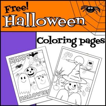 halloween coloring pages  terbet lane teachers pay teachers