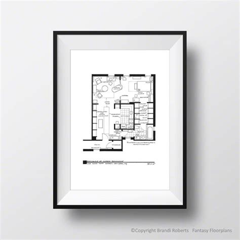 sex and the city layout sex and the city apartment floor plans set of 5