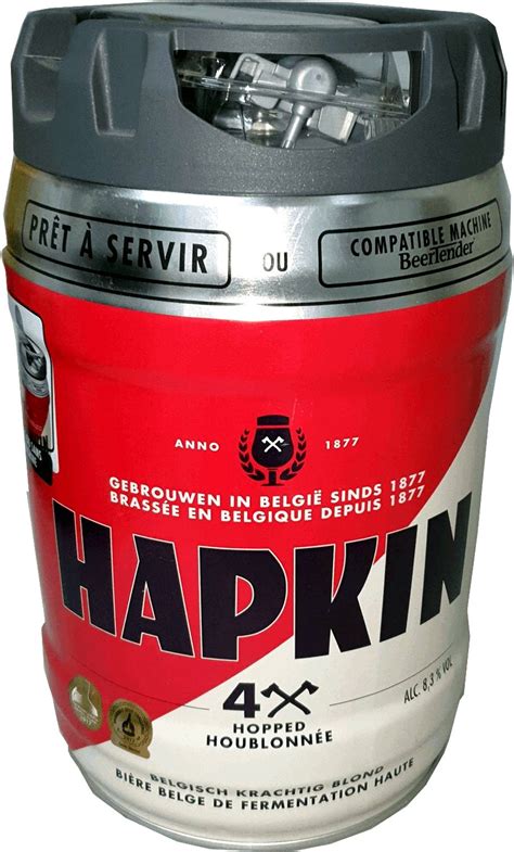 fut de biere belge hapkin fut de  litres avec robinet  vol  food onlinecom