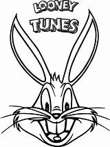 Looney Tunes Bugs Buny Bunny Wecoloringpage sketch template