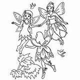 Realistic Fairies Printables Feen sketch template