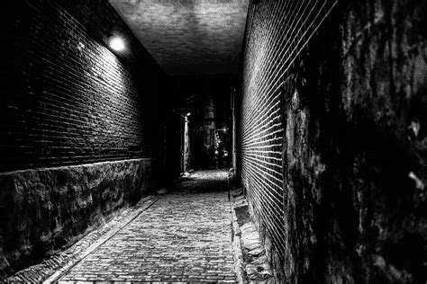 scary dark alley photograph by louis dallara fine art america