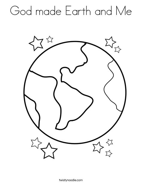 god  earth   coloring page earth coloring pages earth day
