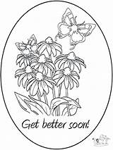 Coloring Well Soon Pages Better Feel Hope Card Cards Printable Color Colouring Clipart Kids Getcolorings Funnycoloring Library Clip Popular Getdrawings sketch template