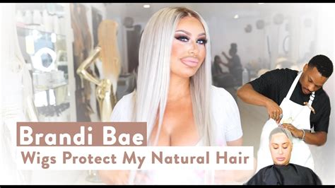 Brandi Bae Slays In This Natural Icy Blonde Lace Wig Youtube