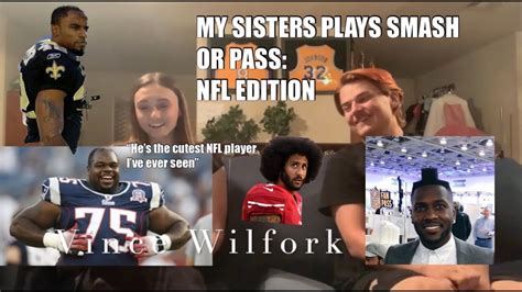 sister plays smash  pass nfl edition part  youtube