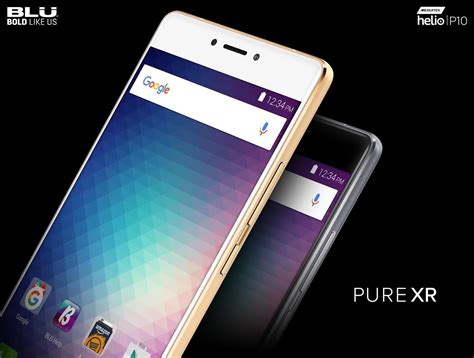 blu announces  pure xr   phone   octa core processor gb  ram microsd slot