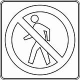 Signs Coloring Sign Pages Traffic Stop Printable Safety Road Clipart Crossing School Pedestrian Clip Drawing Template Enter Outline Do Walking sketch template
