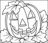 Kids Pumpkins Cute Carved Spooky Printcolorcraft Coloritbynumbers Math sketch template
