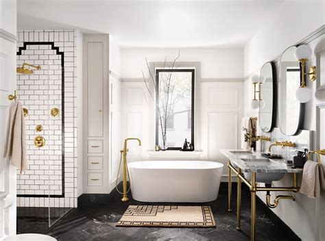 glamorous art deco bathroom ideas tips   everlineart