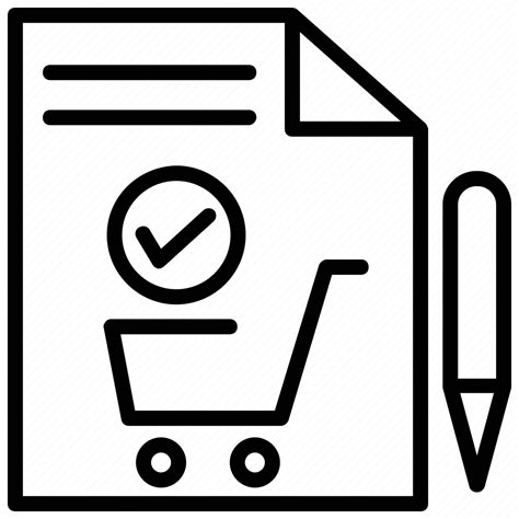 order  order  successfully order receipt order slip shopping file icon