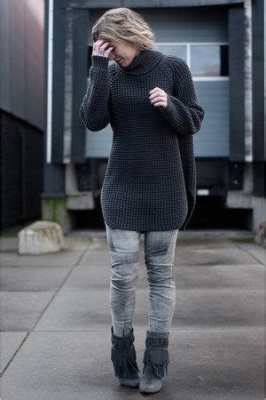 charcoal gray costes boots gray hope sweater heather gray   trend pantsjpg