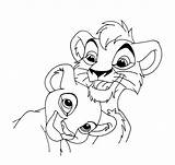 Kovu Coloring Pages Print sketch template