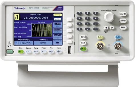 tektronix afg mains powered calibrated  iso standards  hz  mhz  channel
