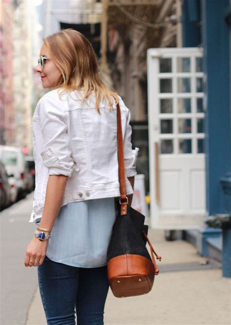 white denim chambray and ripped jeans the steele maiden