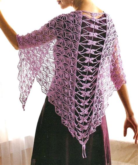 crochet shawls crochet shawl pattern  fine