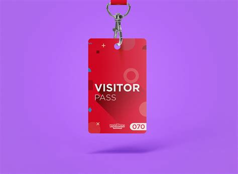 visitor pass behance behance