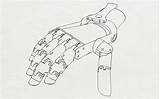 Prosthetic Hand Milwaukee Roth Bob Prt sketch template