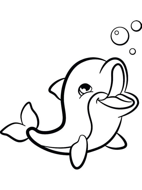 dolphin printable coloring pages    collection  dolphin