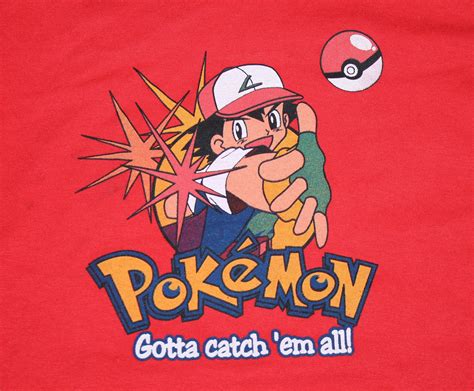 nos vtg  pokemon gotta catch em   shirt