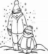 Winter Colouring Coloring Popular sketch template