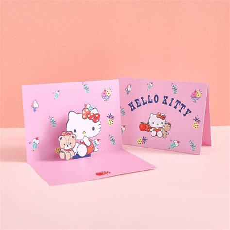 kitty  greeting card eileen town gift shop