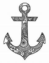 Coloring Anchor Pages Printable Birijus Anchors Beautiful Adult Color Rope Print Navy Reduced Getcolorings Getdrawings Colouring Sheets Published May Inspirational sketch template