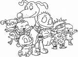 Rugrats Coloring Pages Characters Draw Tommy Color Angelica Colorluna Printable Getcolorings Sheets Cartoon Drawings Baby Choose Board sketch template