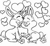 Konijnen Konijn Ausmalbilder Kaninchen Rabbit Mewarnai Hasen Malvorlagen Coloriages Ausmalbild Colorare Kelinci Animierte Verliefd Bunnies Animasi Lapin Lapins Ausmalen Hase sketch template