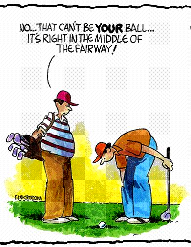 Top 10 Golf Cartoon Humor From Finkstrom Golfeneur Clipart Best