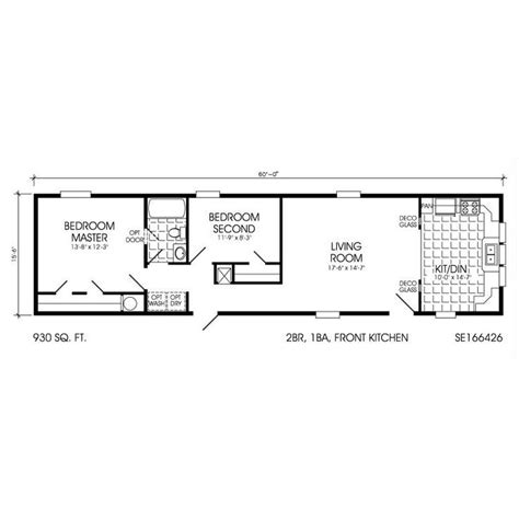 fleetwood single wide mobile home floor plans floorplansclick