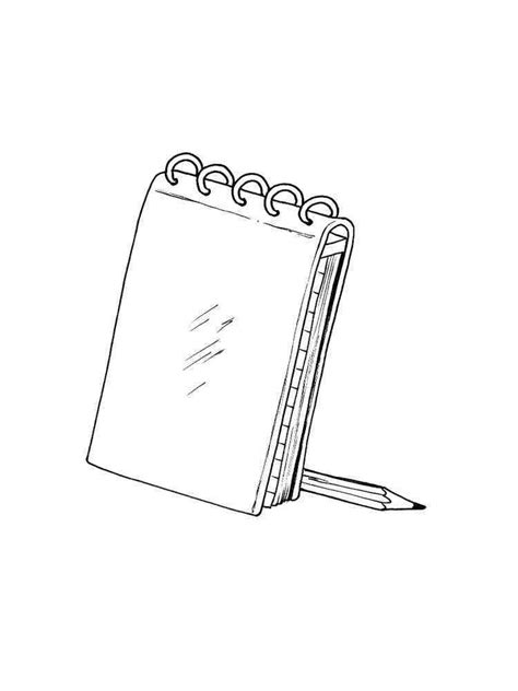 notebook coloring pages   print notebook coloring pages