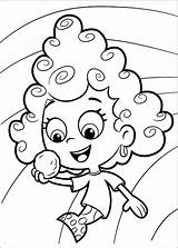 Bubble Guppies Coloring Pages Printable Deema Print Size sketch template