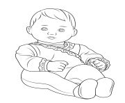 baby coloring pages printable